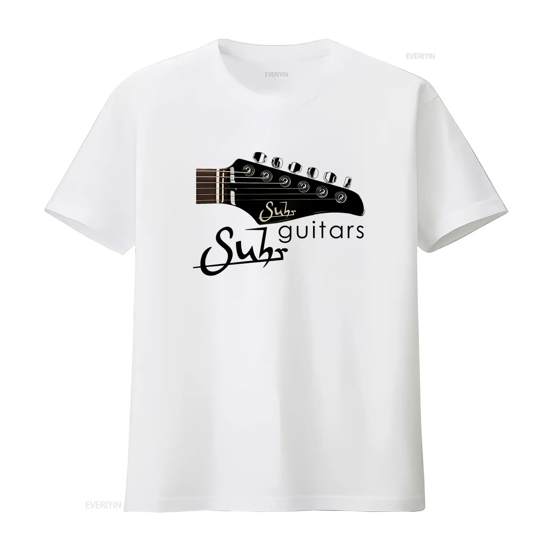 Vintage Fashion Logos - Suhr Guitars Logo Print T Shirt