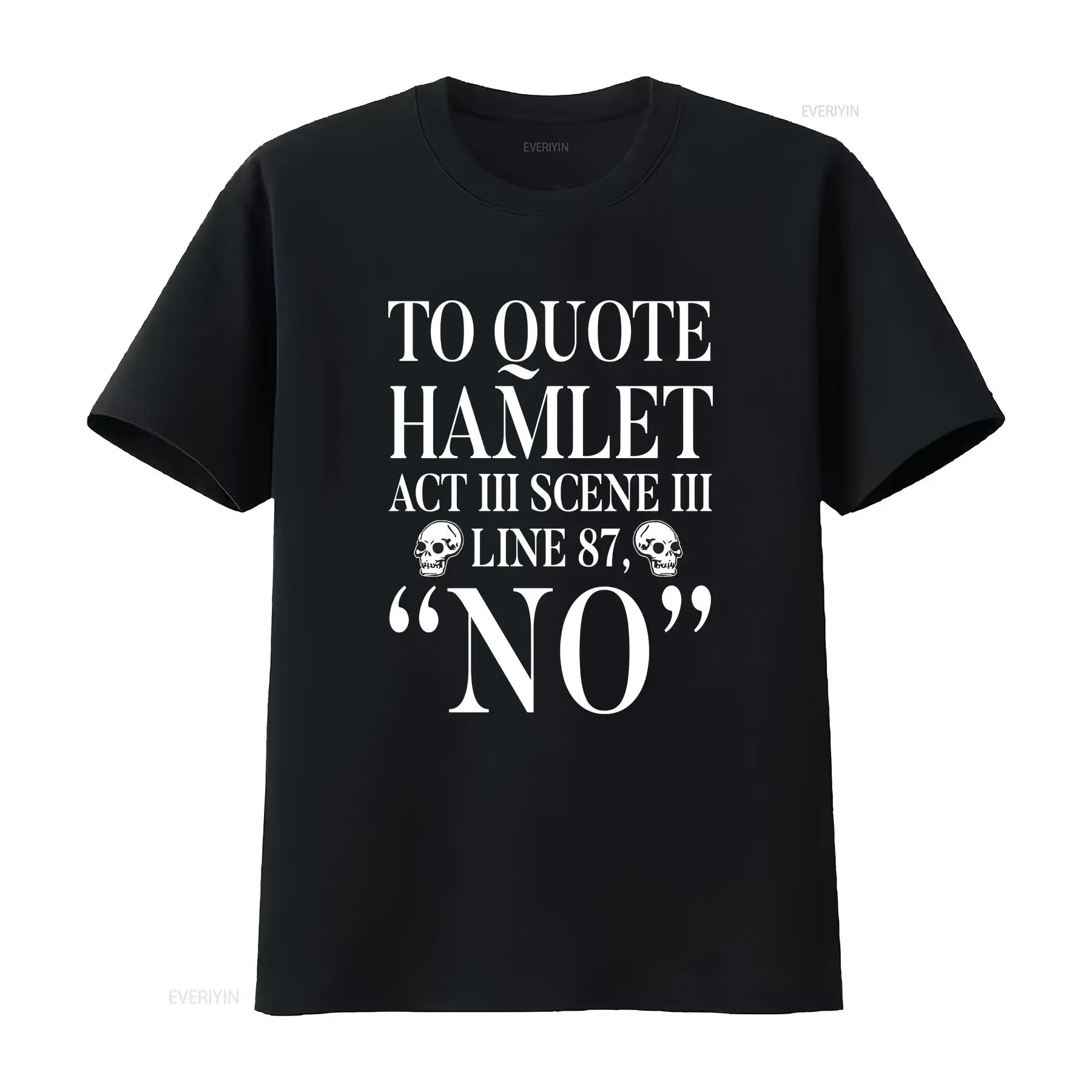 Vintage Fashion Books - To Quote Hamlet T Shirt Shakespeare