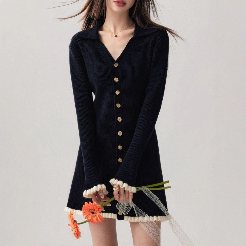 Vintage Fashion Old Money - BWQ Spring Autumn Winter French Fashion