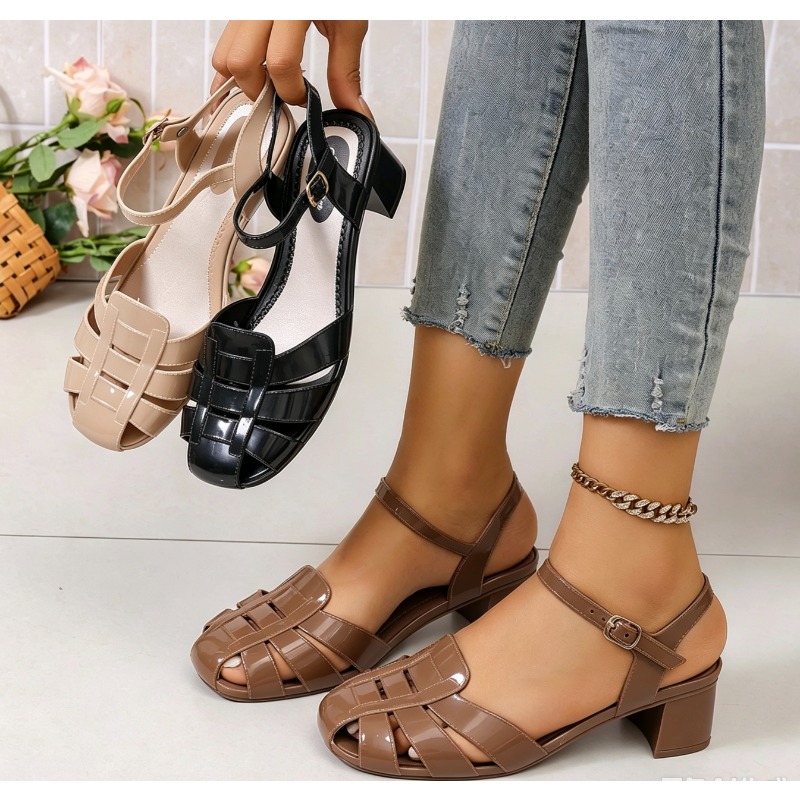 Vintage Fashion Design - Summer New Vintage Roman Strap Sandals