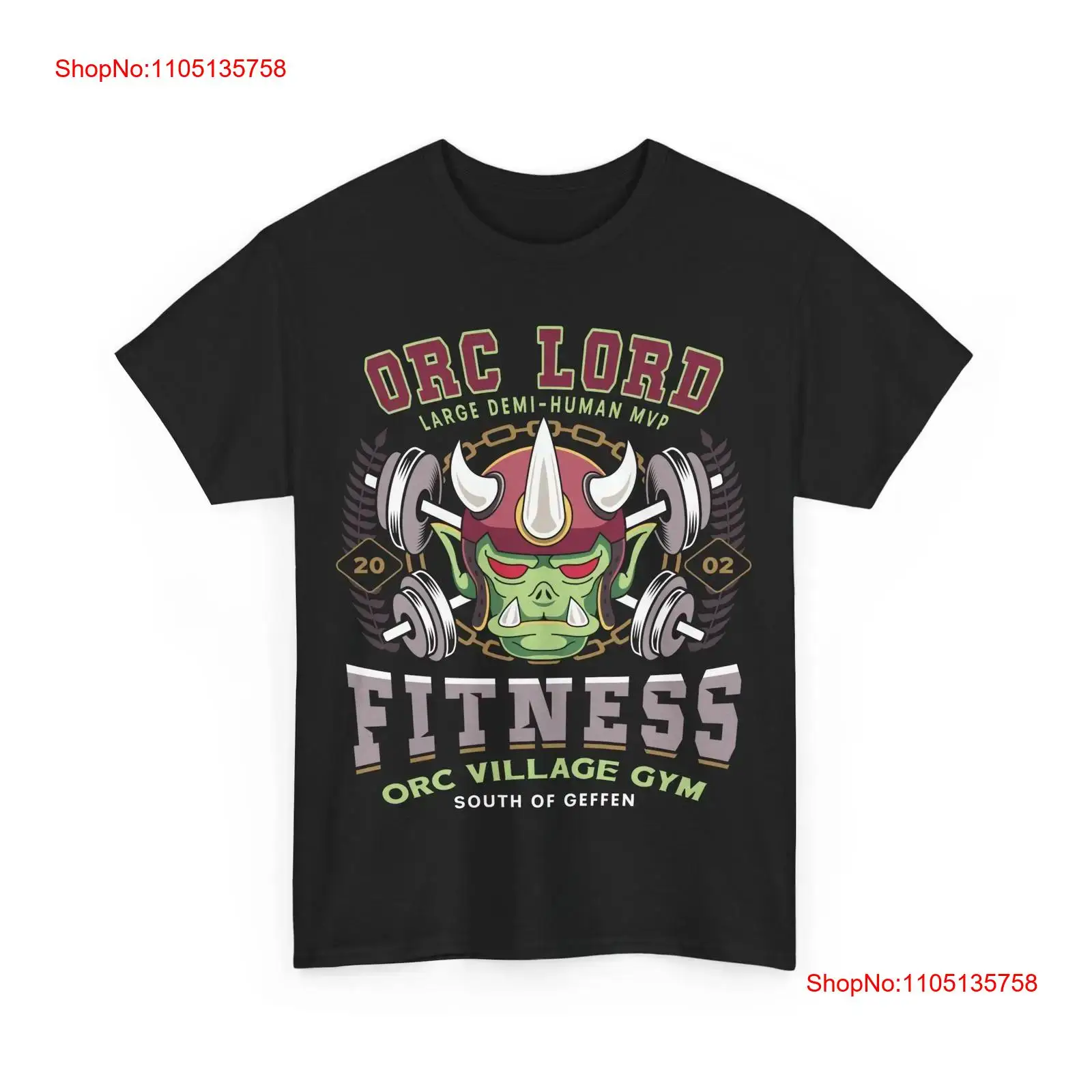Vintage Fashion Video - Geffen Orc Village Fitness T Shirt