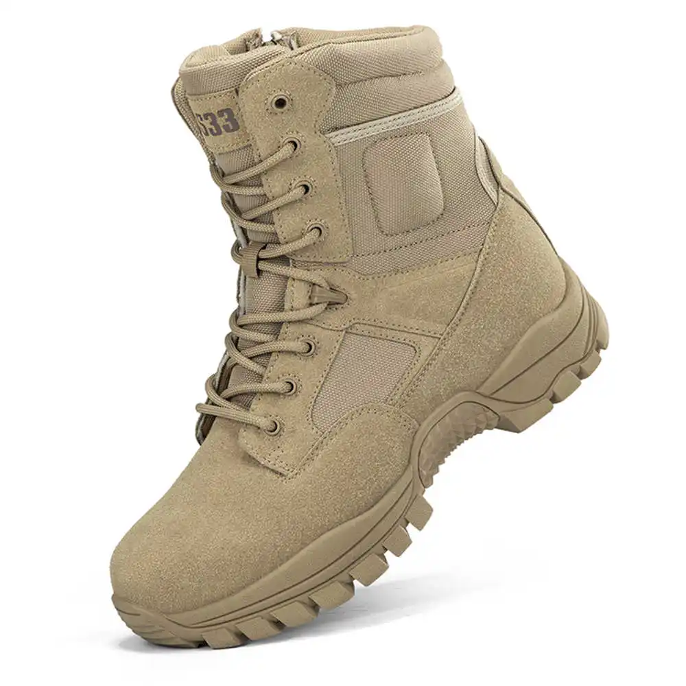 Vintage Fashion Brands Uk - Nonslip Genuine Leather Hiking Boots Designer