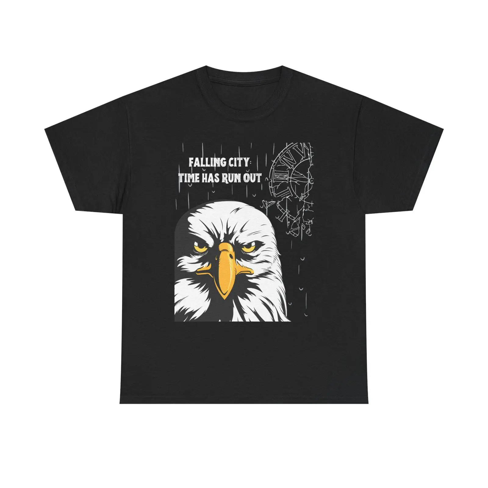 Vintage Fashion Knitwear Book - Falling City T Shirt Eagle Clock