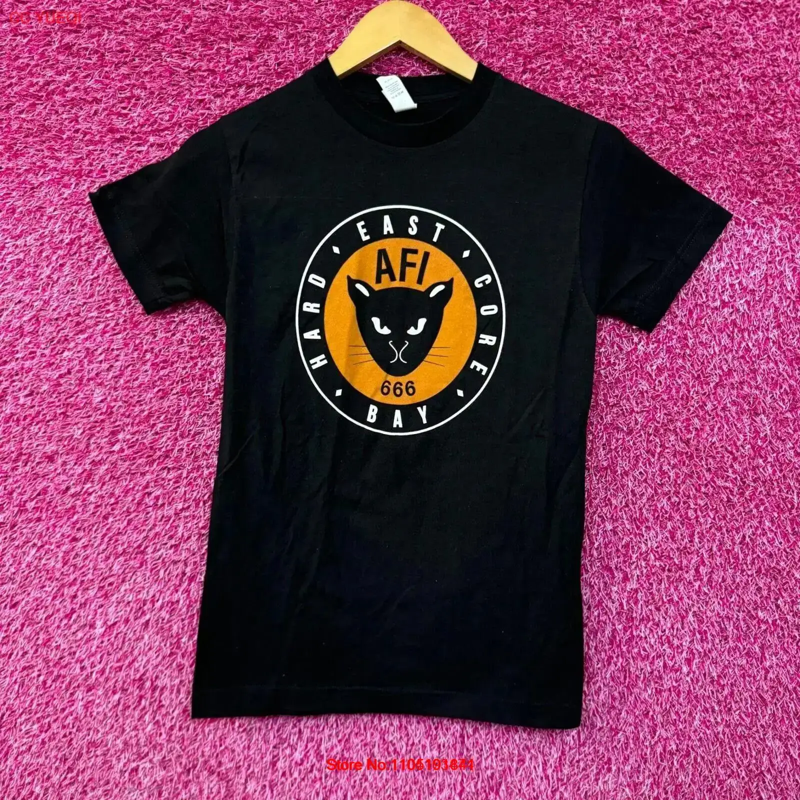 Vintage Fashion Logos - AFI Cat logo T shirt size