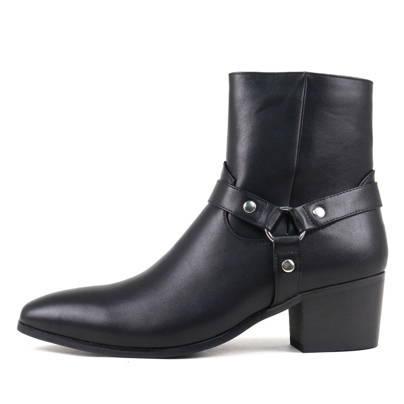 Vintage Fashion Style Men - Vintage Mens Chelsea Boots with Height