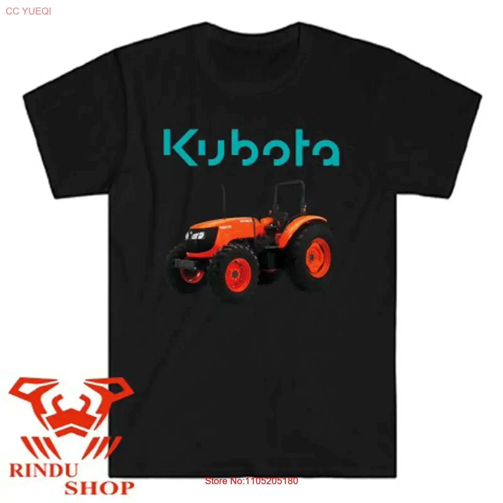 Vintage Fashion Logos - Kubota Tractor Farm Logo Men's Black