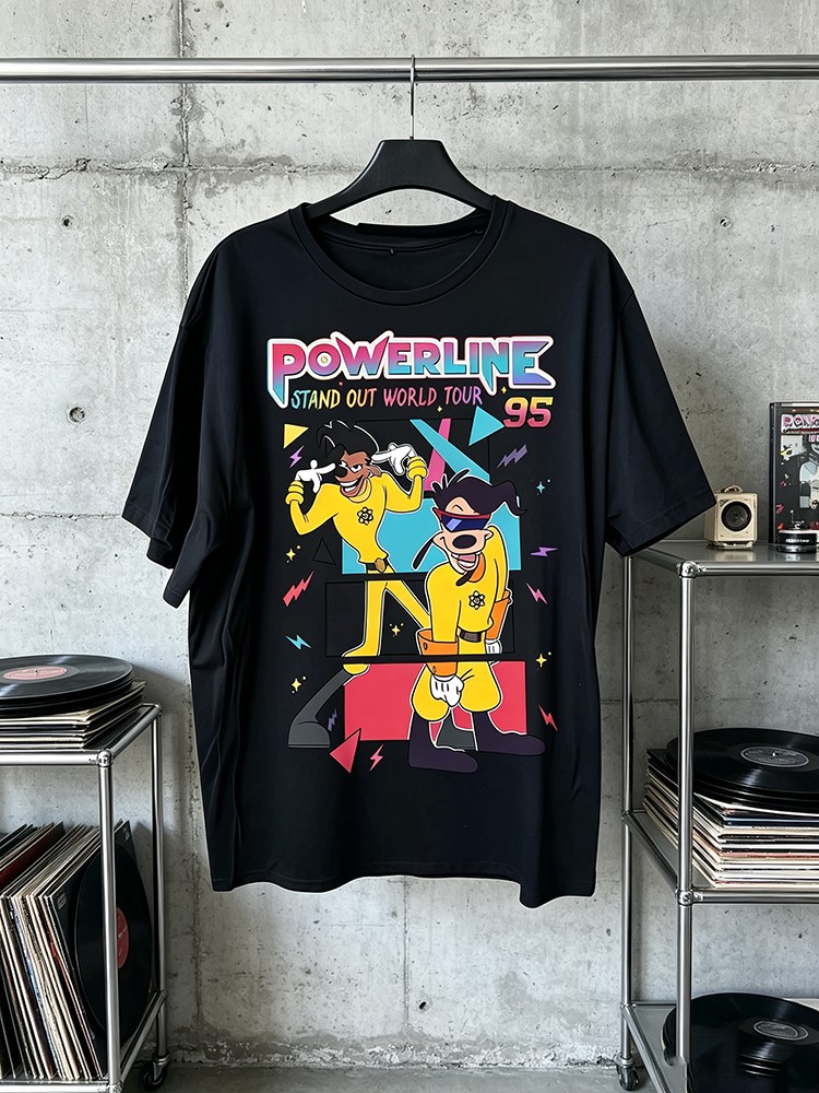 Vintage Fashion World - Men's T-Shirt Powerline Stand Out World