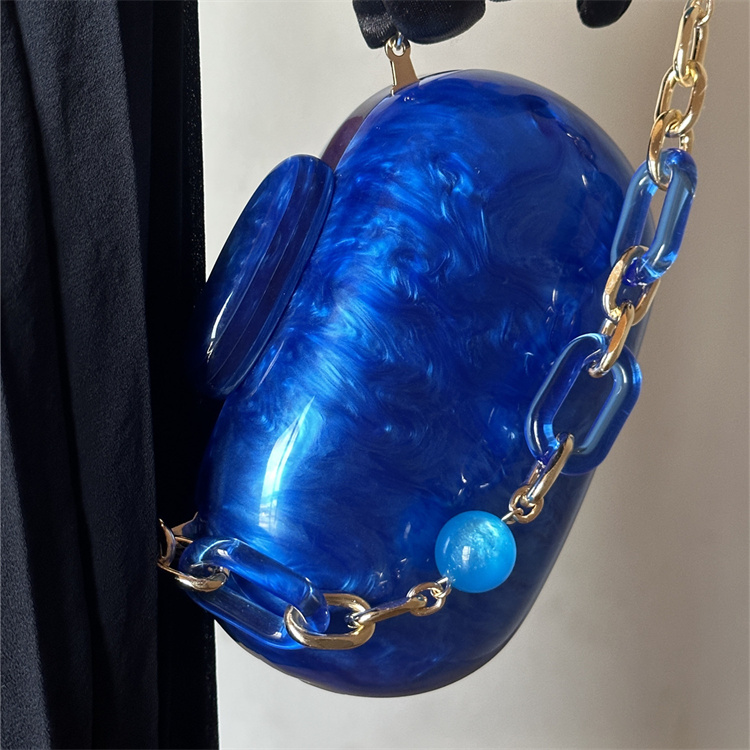 Vintage Fashion Patterns - Luxury fashion Klein blue marble pattern