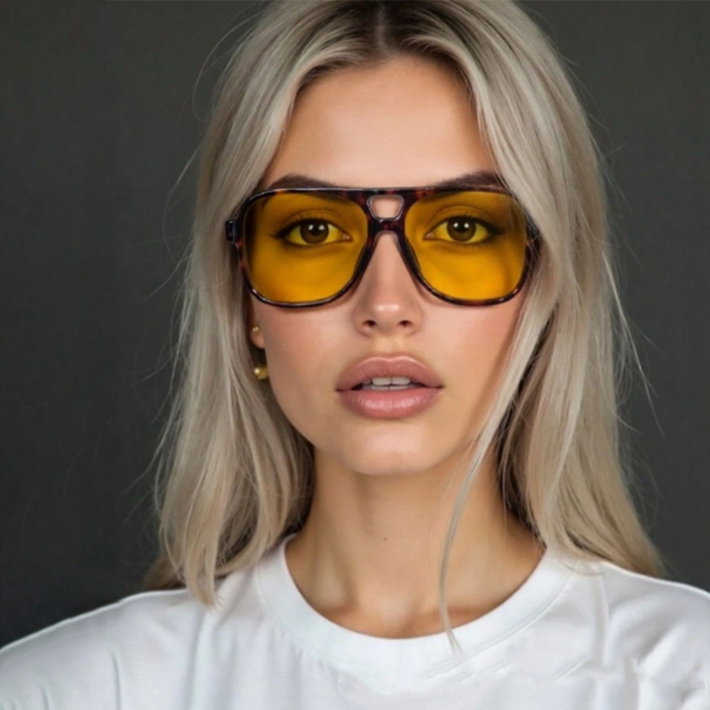 Vintage Fashion Girl - New Vintage Classic Designer Double Bridge