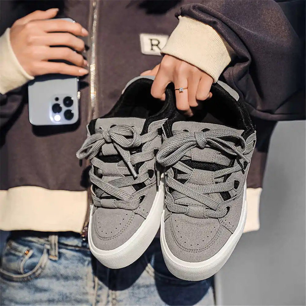 Vintage Fashion Brands Uk - With Lacing Hiphop Women's School Shoes