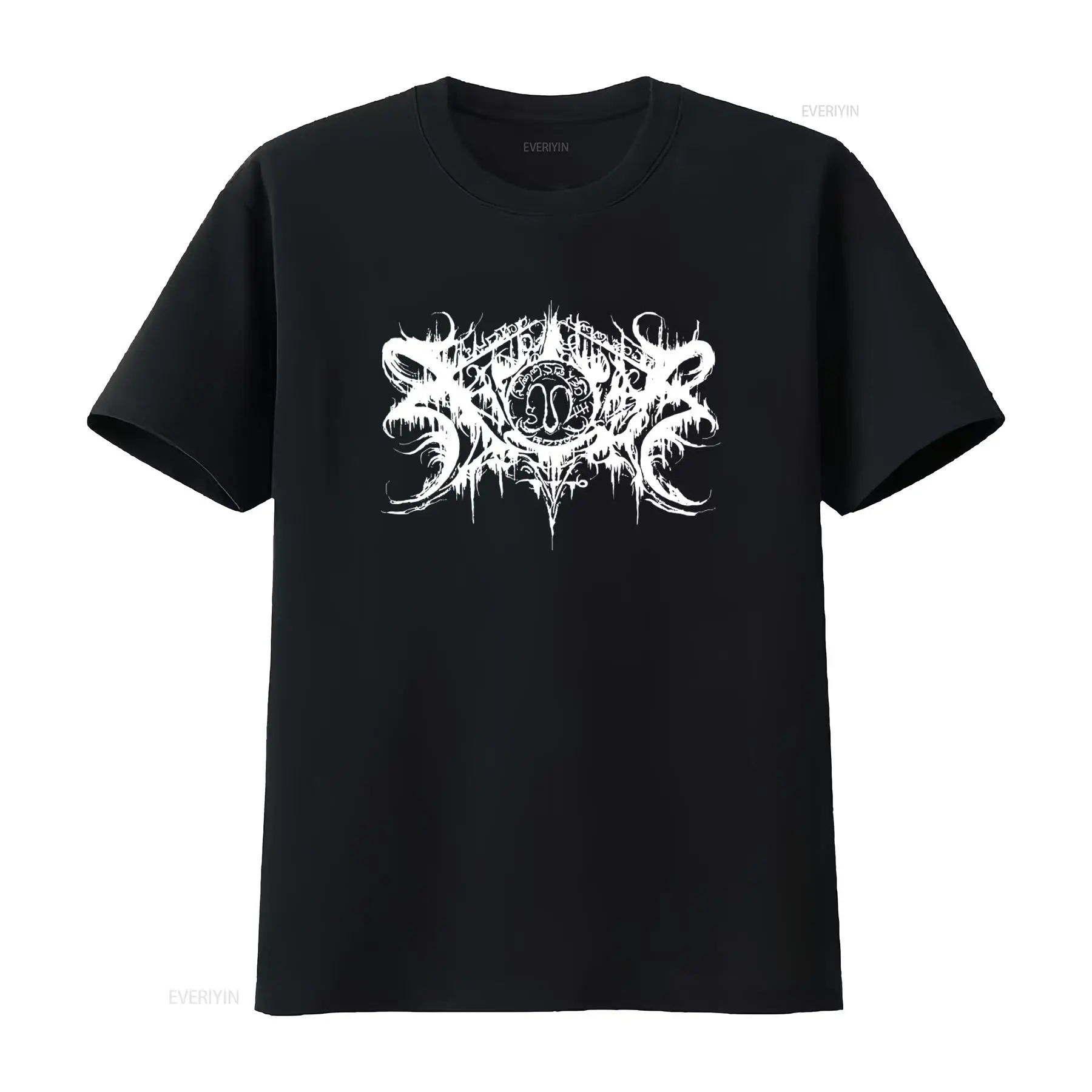 Vintage Fashion Logos - Band Xasthur White Logo On Black