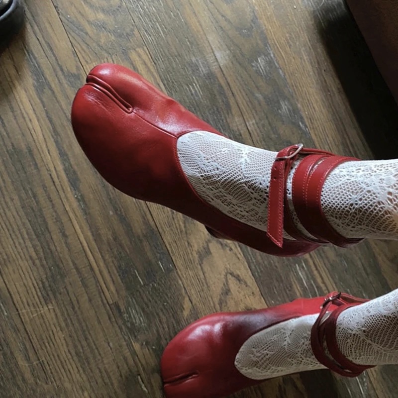 Vintage Fashion Design - 2026 Vintage Spring Fashion Split Toe