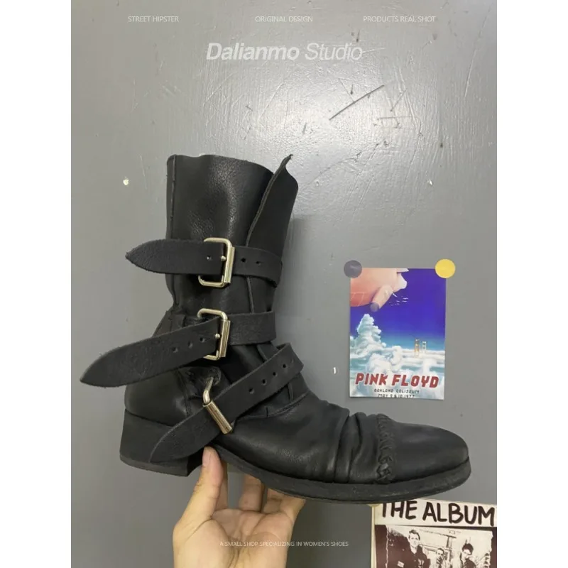 Fashion Men's Genuine Leather  - đánh giá và giá Vintage Fashion Style Men