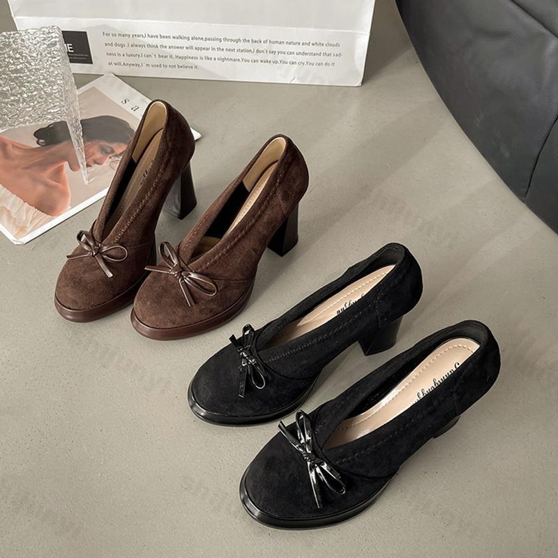 Women's High Heels 2025 Spring - đánh giá và giá Vintage Fashion Girl