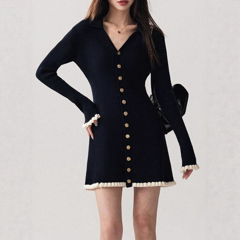 BWQ Spring Autumn Winter Frenc - đánh giá và giá Vintage Fashion Old Money