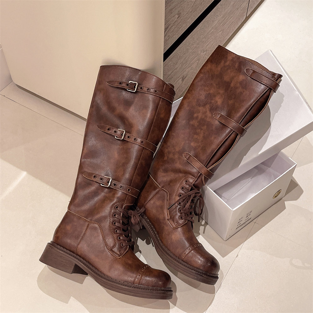 Women's Knee High Boots Vintag - đánh giá và giá Vintage Fashion Design