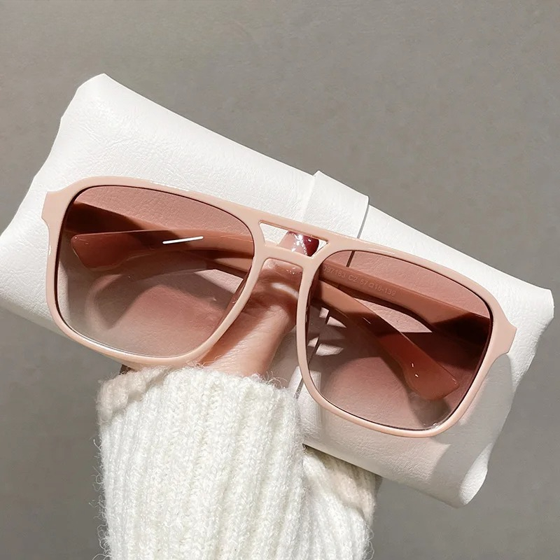 Square Double Bridges Sunglass - đánh giá và giá Vintage Fashion Design