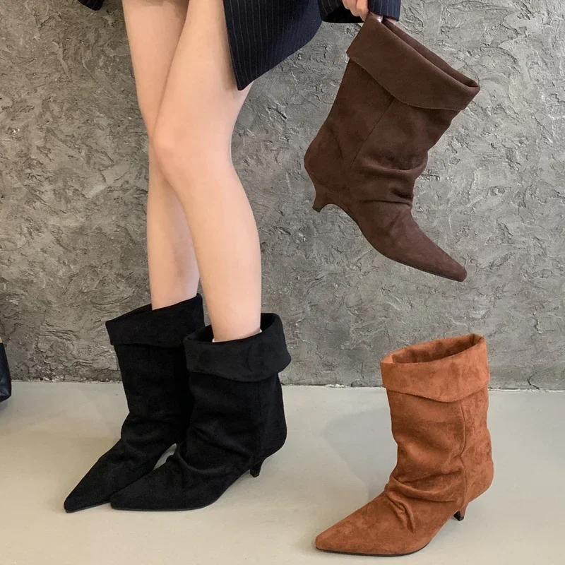 Aneikeh Winter Pointed Toe Thi - đánh giá và giá Vintage Style Women Fashion