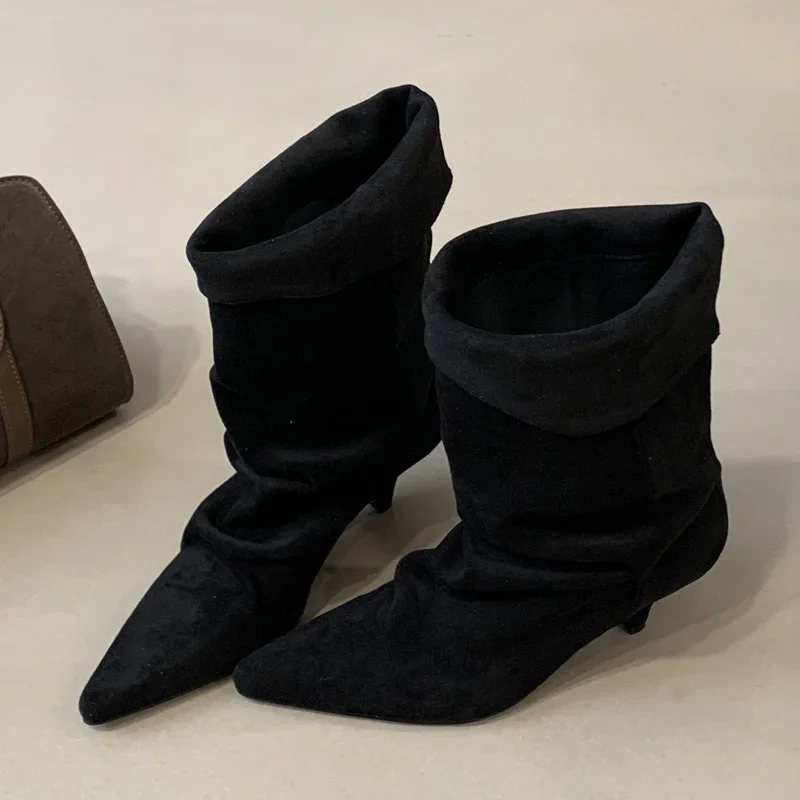 Aneikeh Winter Pointed Toe Thi - đánh giá và giá Vintage Style Women Fashion