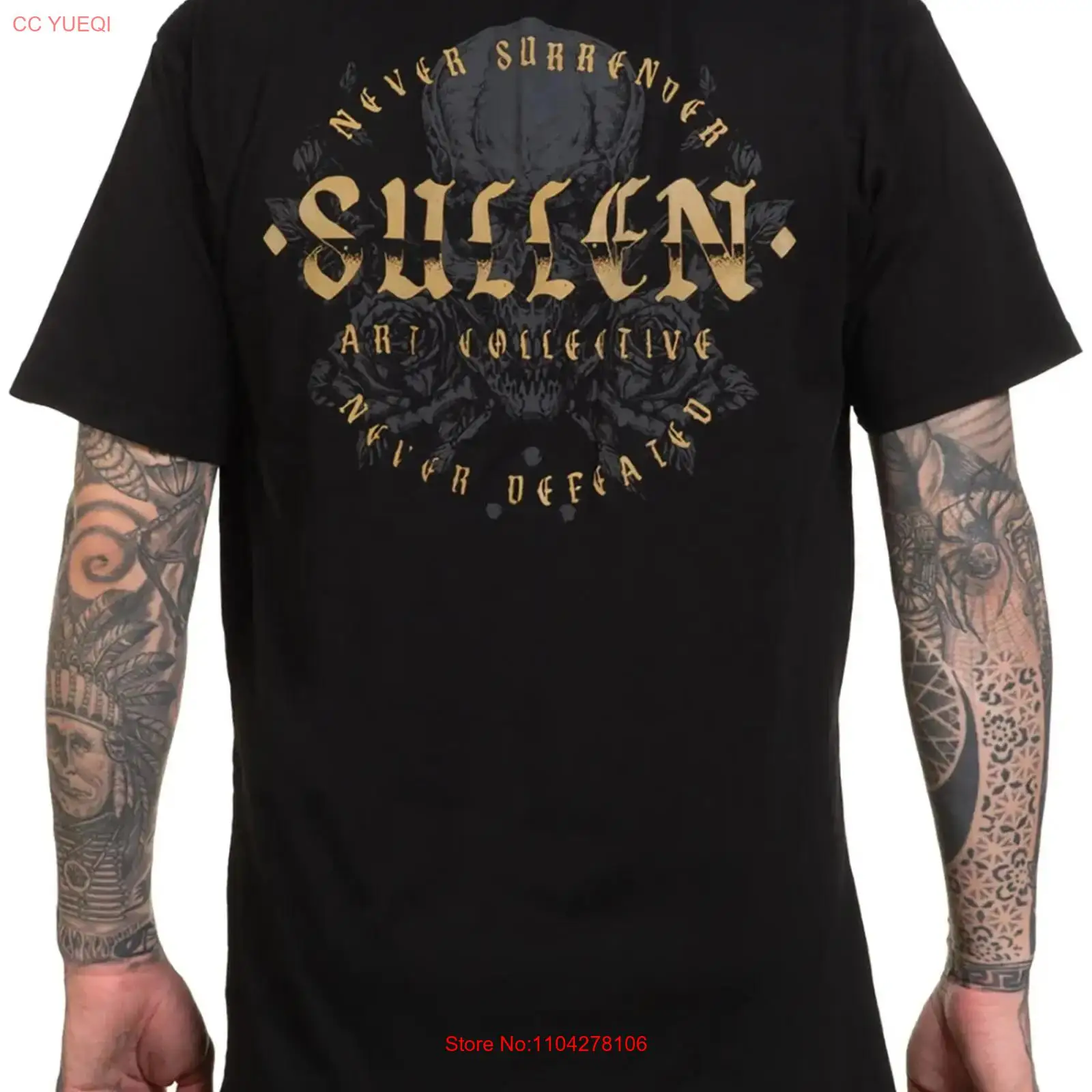 Sullen Men's Never Defeated  P - đánh giá và giá Vintage Fashion Logos