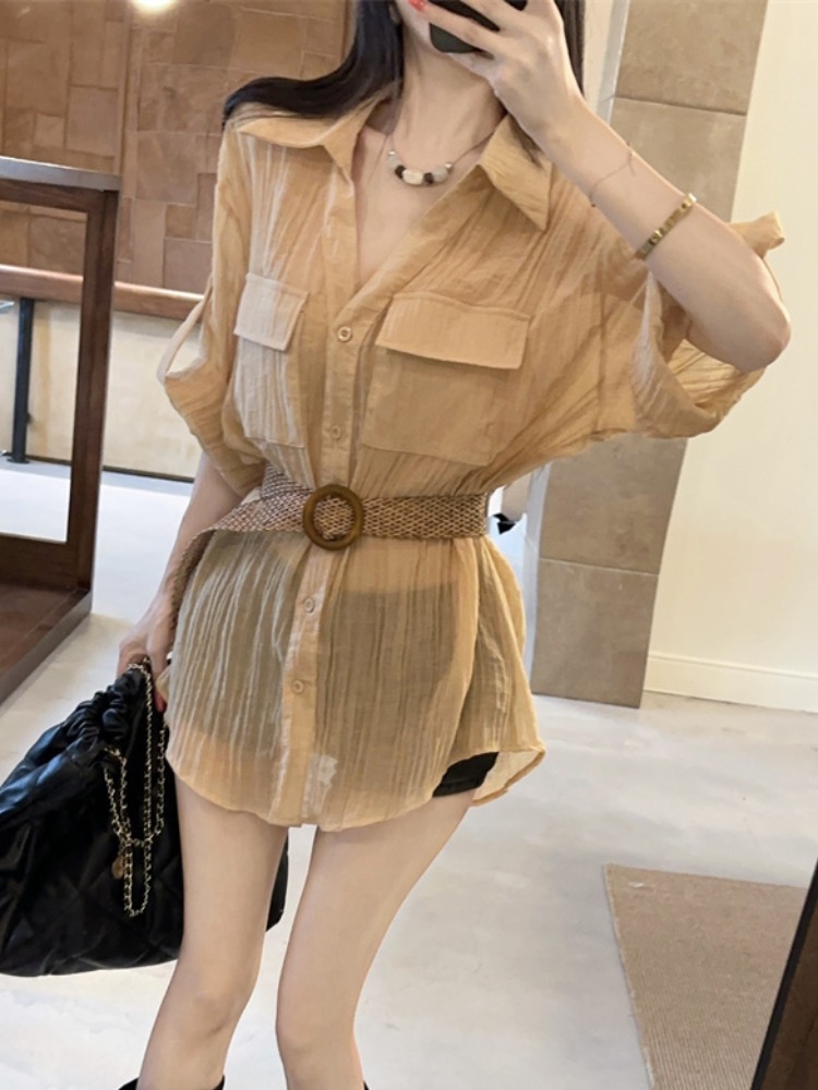 Summer New Vintage Loose Waist - đánh giá và giá Vintage Fashion Old Money