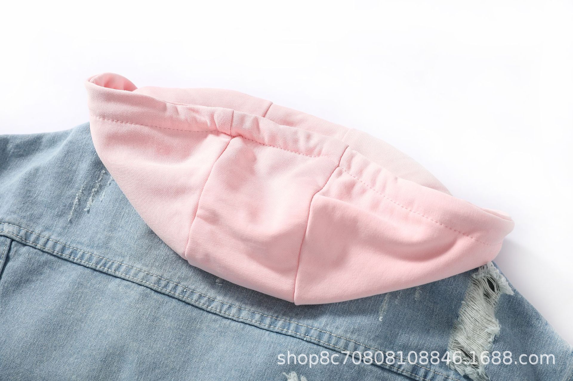 European Style Loose Hooded Pa - đánh giá và giá Patchwork Jean Jacket