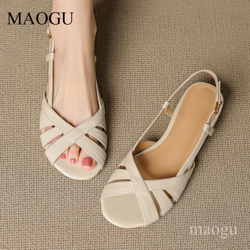 Women's Slingback Sandals Roun - đánh giá và giá Vintage Style Women Fashion
