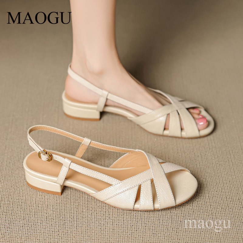 Women's Slingback Sandals Roun - đánh giá và giá Vintage Style Women Fashion