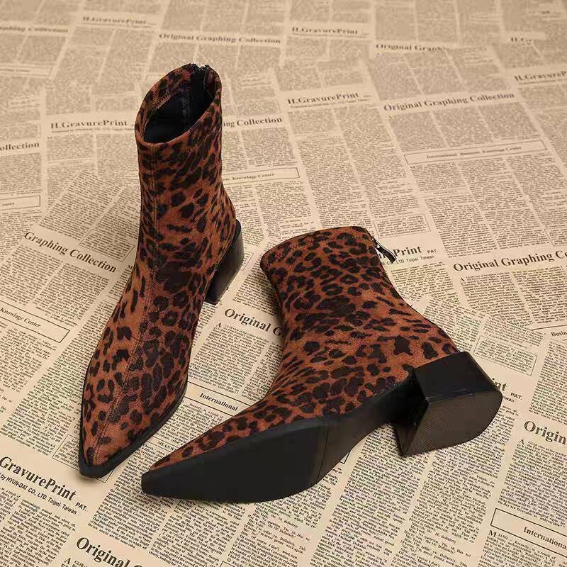 New Low Heel Women Mordern Ank - đánh giá và giá Vintage Fashion Dress