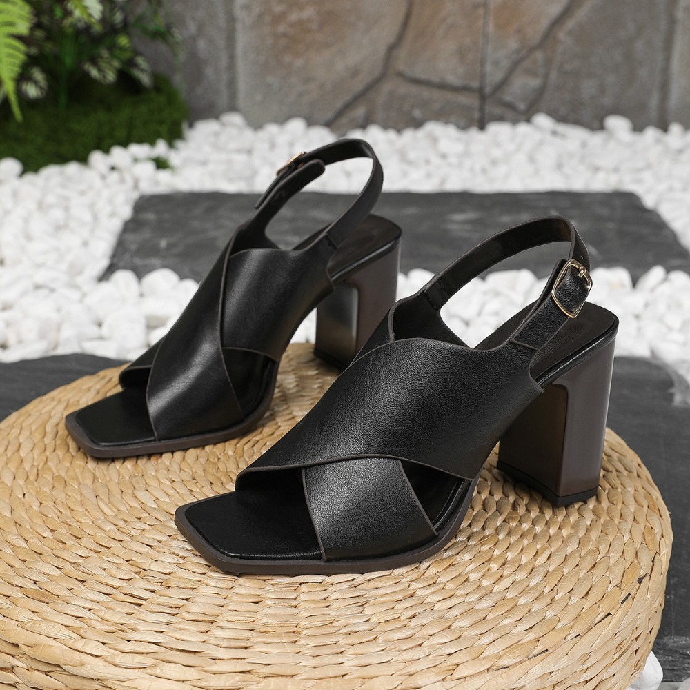 Women Sandals Vintage Square H - đánh giá và giá Vintage Fashion Dress