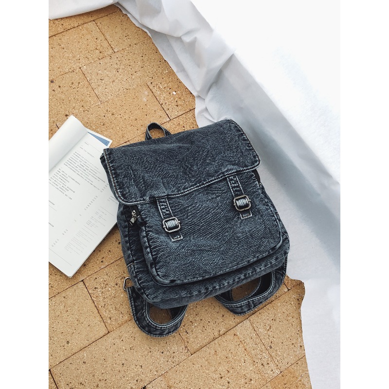 Vintage Denim Backpack For Wom - đánh giá và giá Vintage Fashion Books