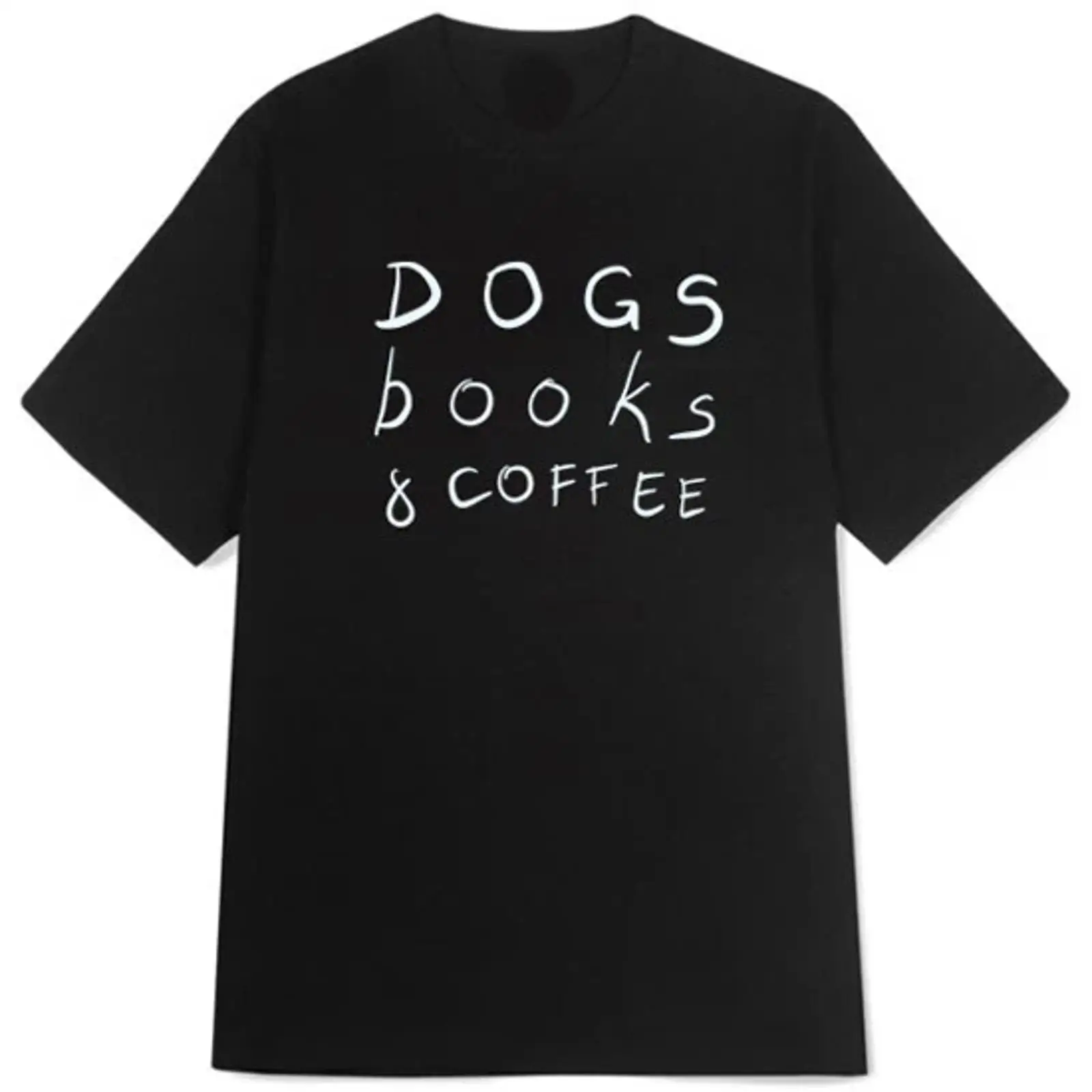 New T shirt Dogs Books And Cof - đánh giá và giá Vintage Fashion Knitwear Book