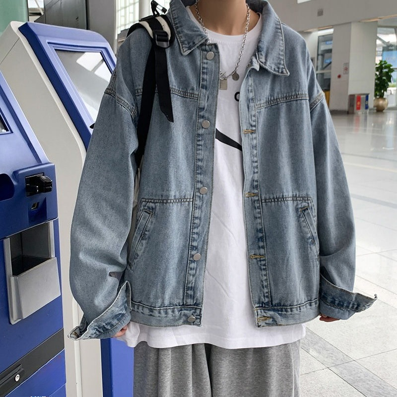 Winter 2025 Male Jean Coats Cl - đánh giá và giá Patchwork Jean Jacket