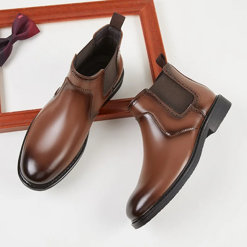 Vintage Mens Leather Oxford Bo - đánh giá và giá Vintage Fashion Style Men