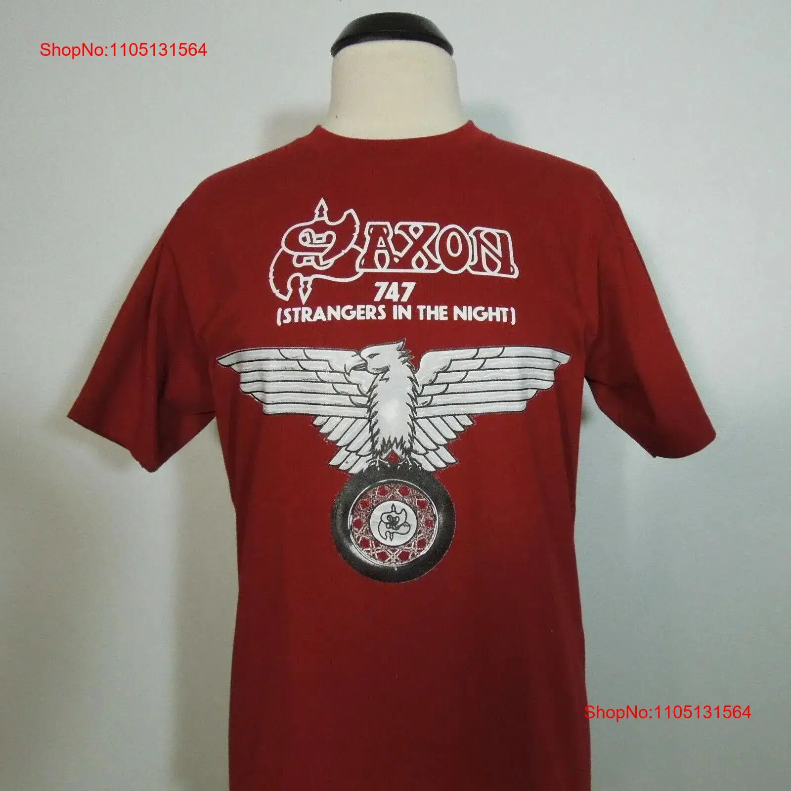 SAXON 747 Strangers In The Nig - đánh giá và giá Vintage Fashion Logos