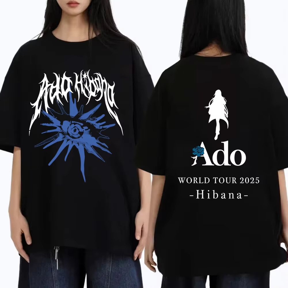 Ado World Tour 2025 Hibana T-s - đánh giá và giá Vintage Fashion World