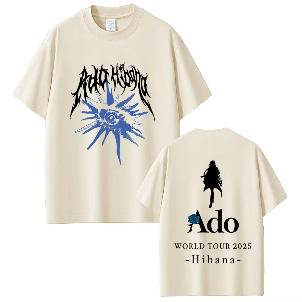 Ado World Tour 2025 Hibana T-s - đánh giá và giá Vintage Fashion World