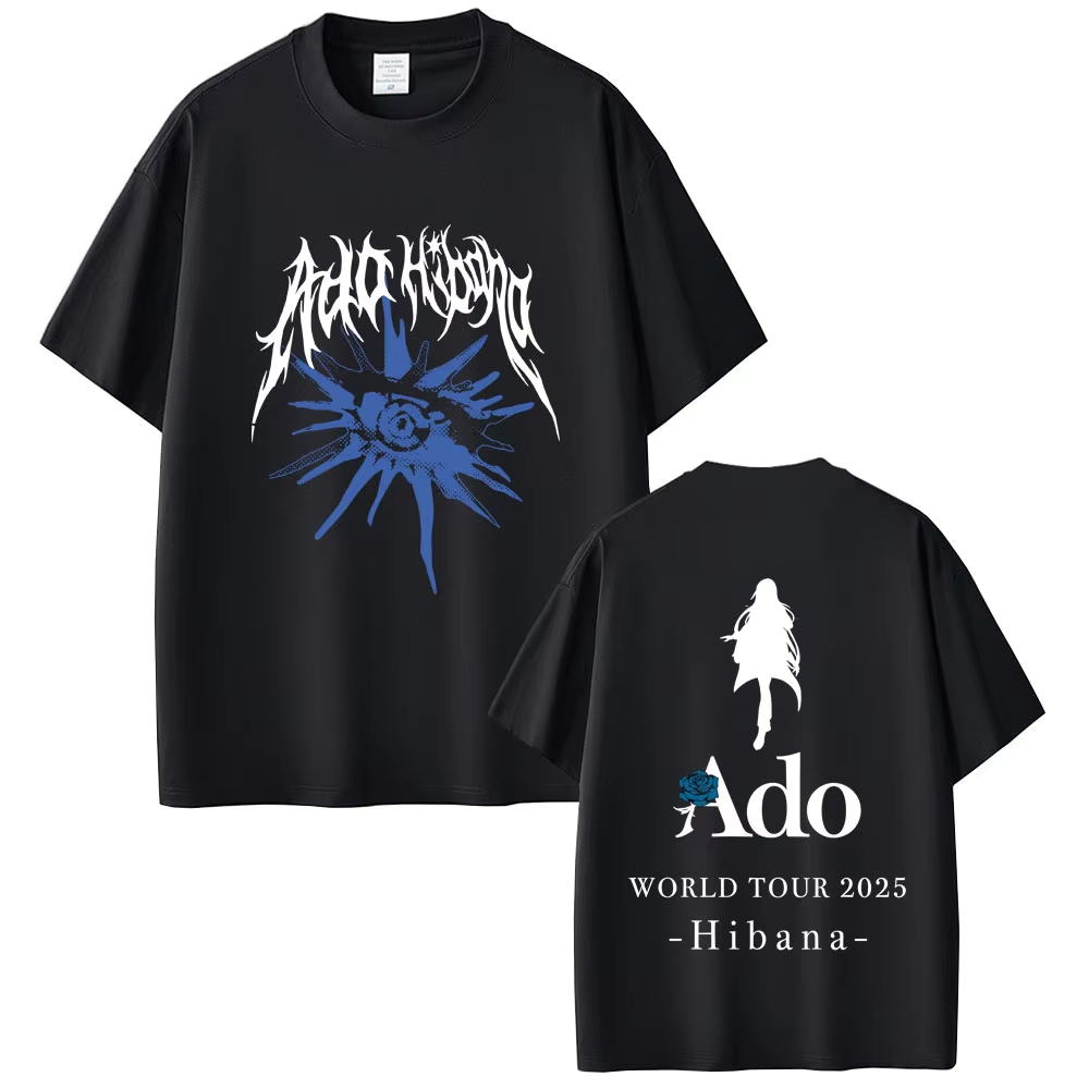 Ado World Tour 2025 Hibana T-s - đánh giá và giá Vintage Fashion World