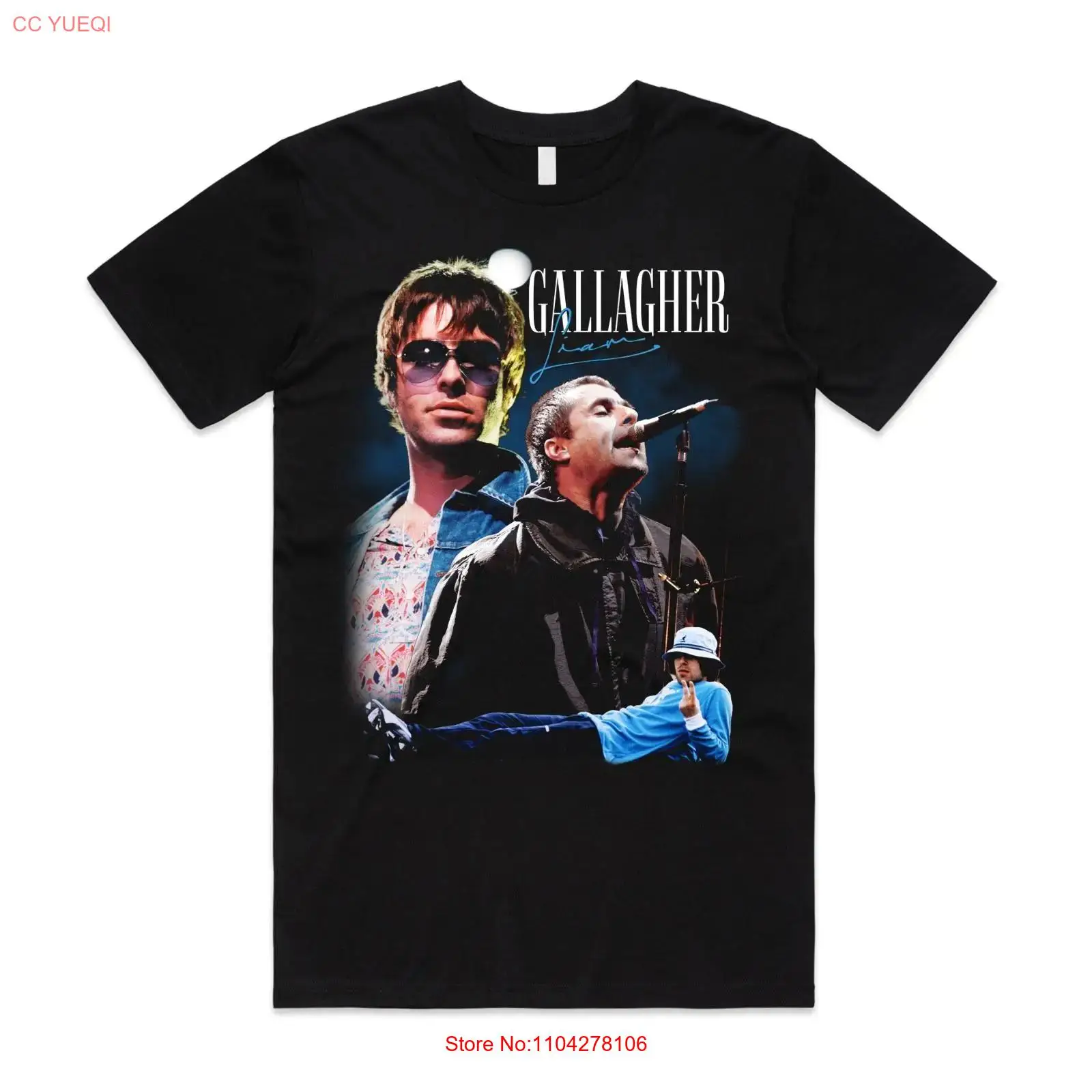 Liam Gallagher Homage T shirt  - đánh giá và giá Vintage Fashion Uk