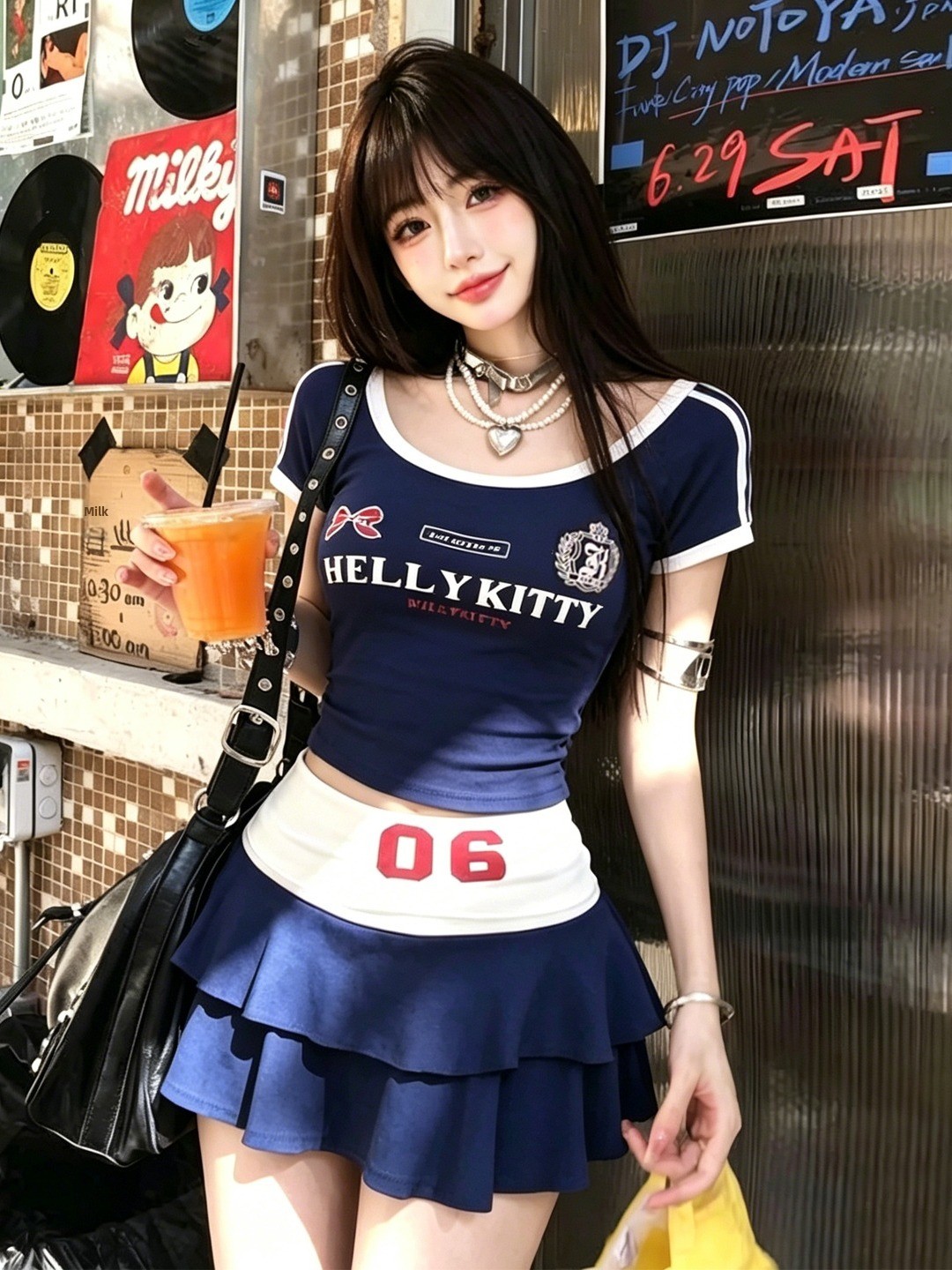 American Retro Hot Girl Letter - đánh giá và giá Vintage Fashion Show