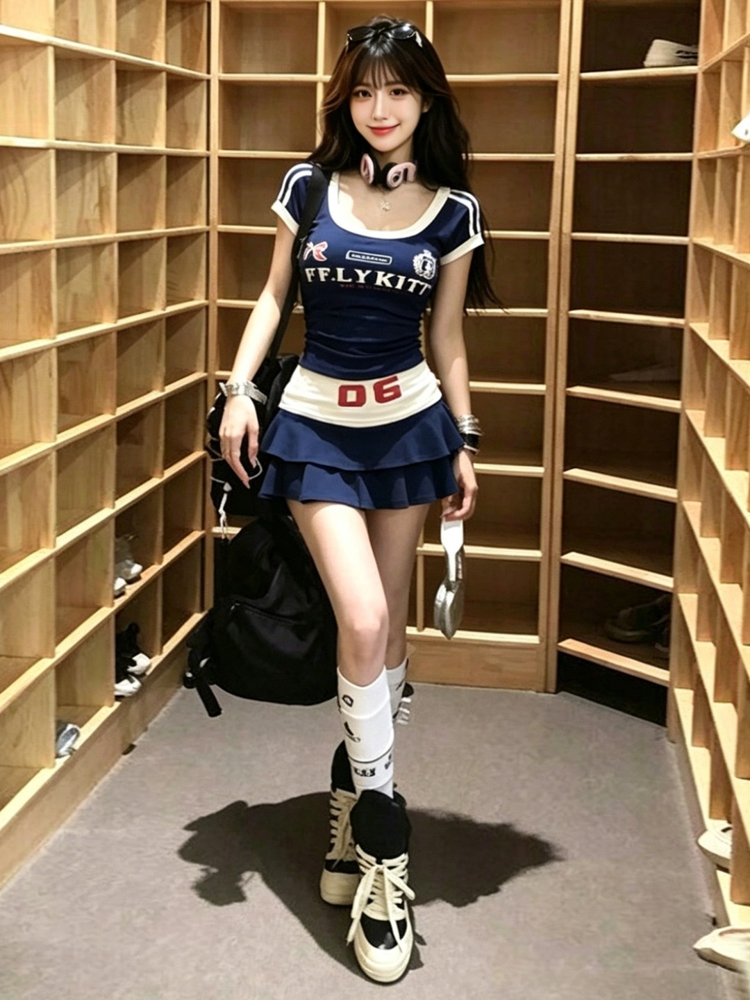American Retro Hot Girl Letter - đánh giá và giá Vintage Fashion Show