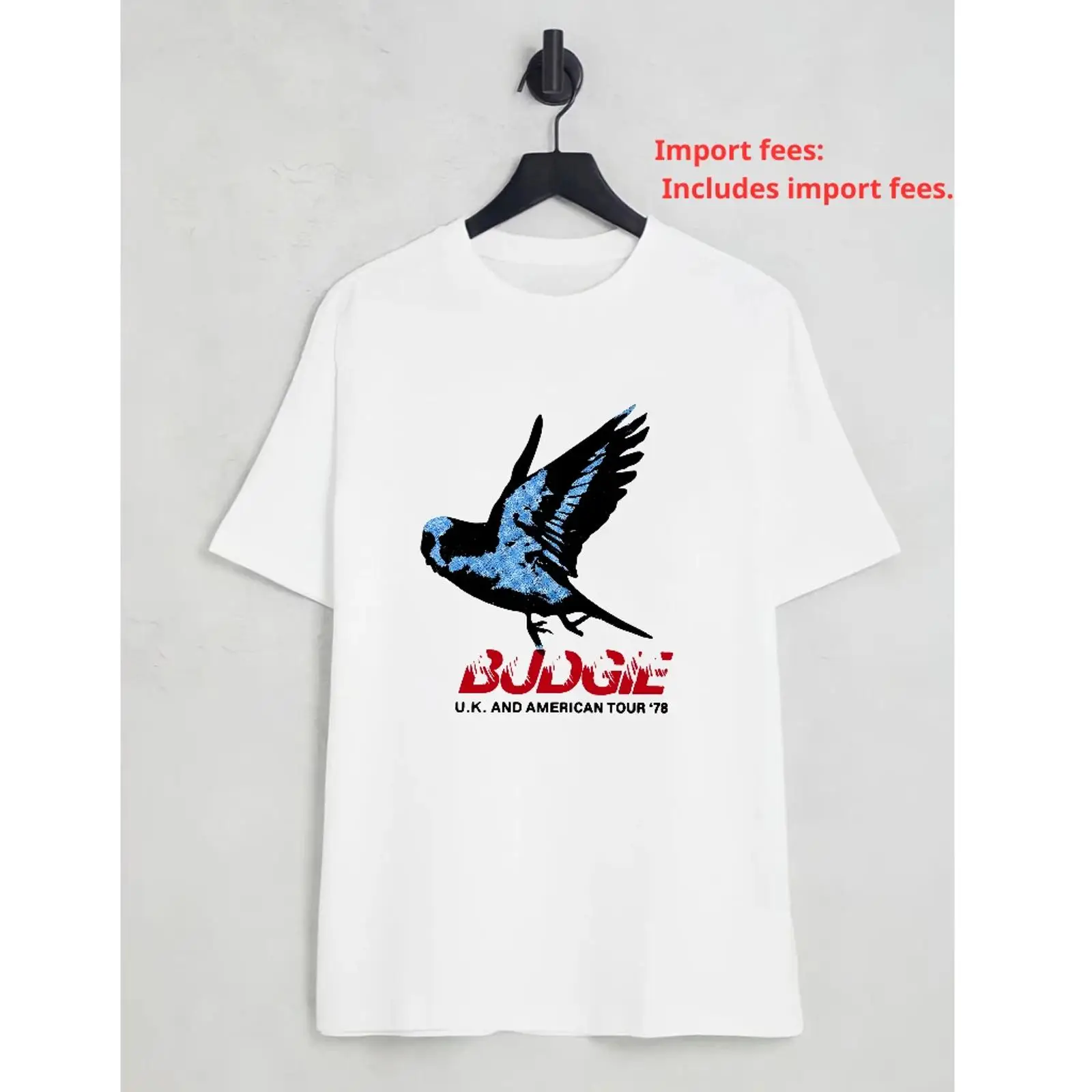 Budgie UK American Tour 1978 B - đánh giá và giá Vintage Fashion Uk