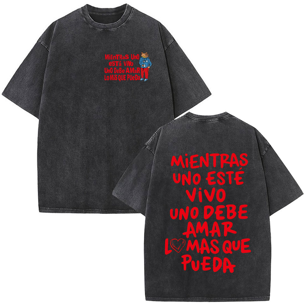 Rapper Bad Bunny Washed Vintag - đánh giá và giá Vintage Fashion World